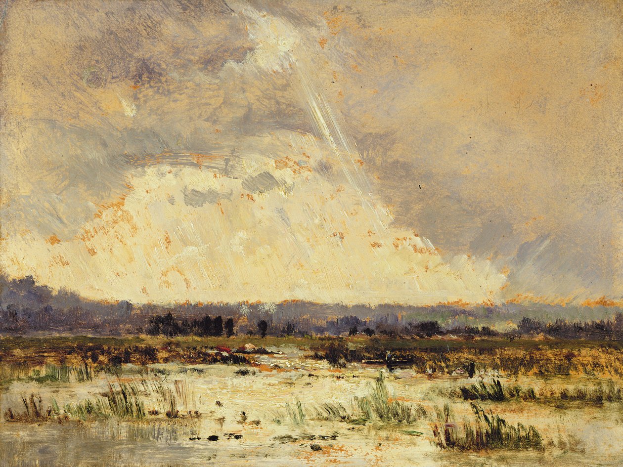 Myra i souterrenget, 1842 av Pierre Etienne Theodore Rousseau