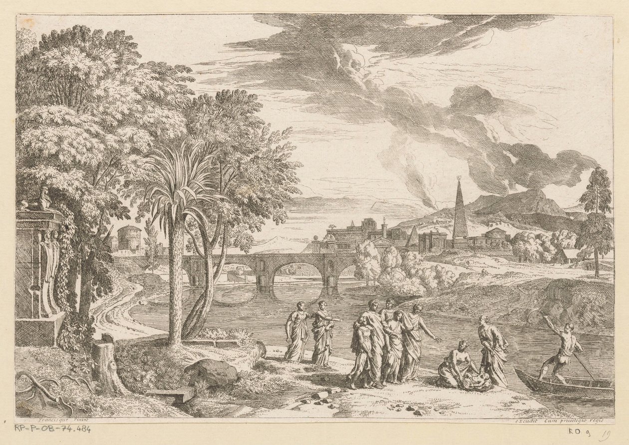 Moses er funnet Suite de Paysages (serietittel) av Théodore