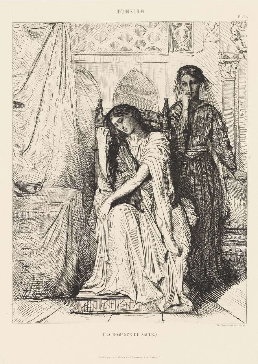 Othello Suite, nr. 9 av Théodore Chassériau