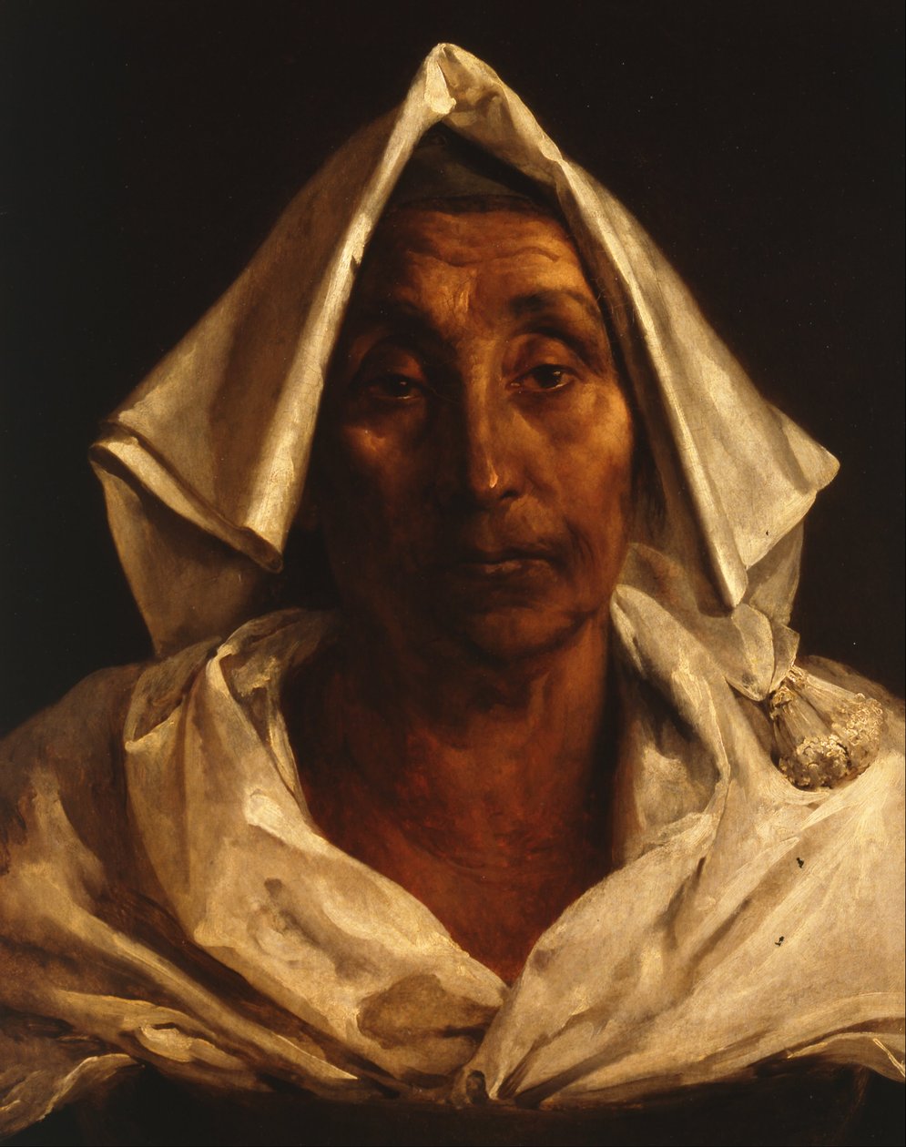Den gamle italienske kvinnen av Theodore Gericault