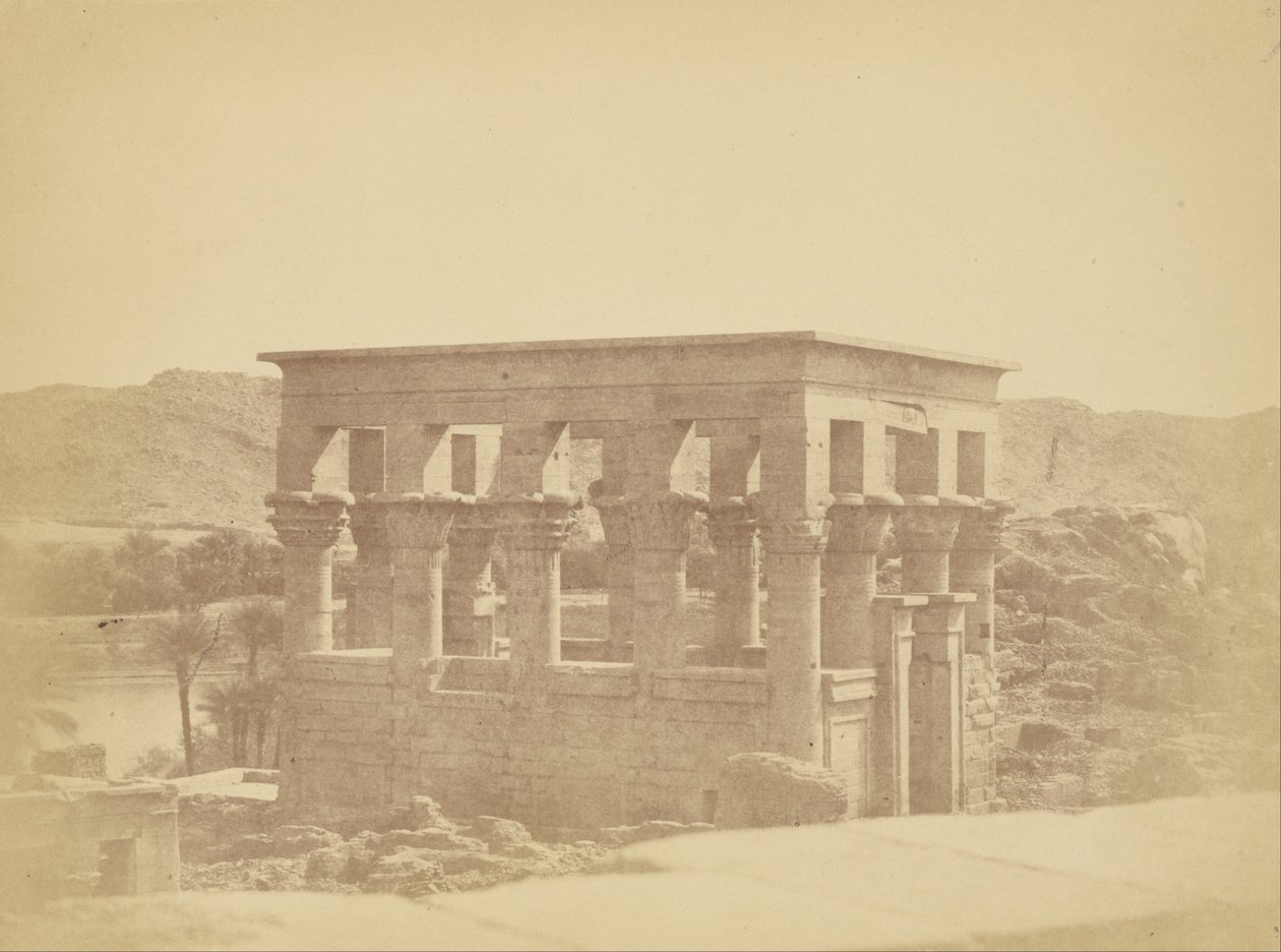(Kiosk of Trajan, Philae) av Théodule Devéria