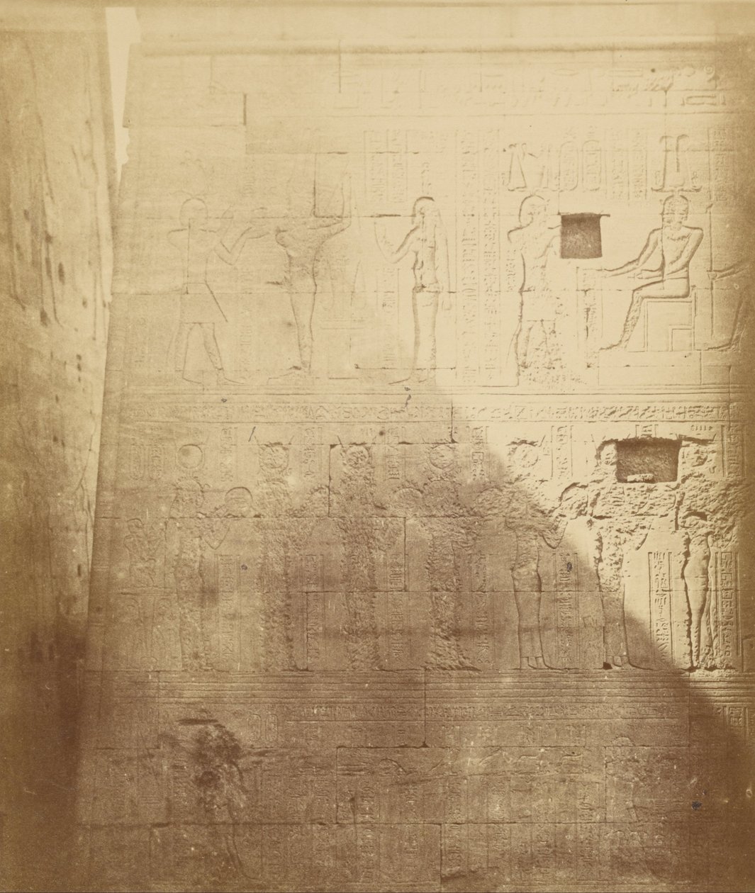 Inskripsjoner av Isis-tempelet i Philae av Théodule Devéria