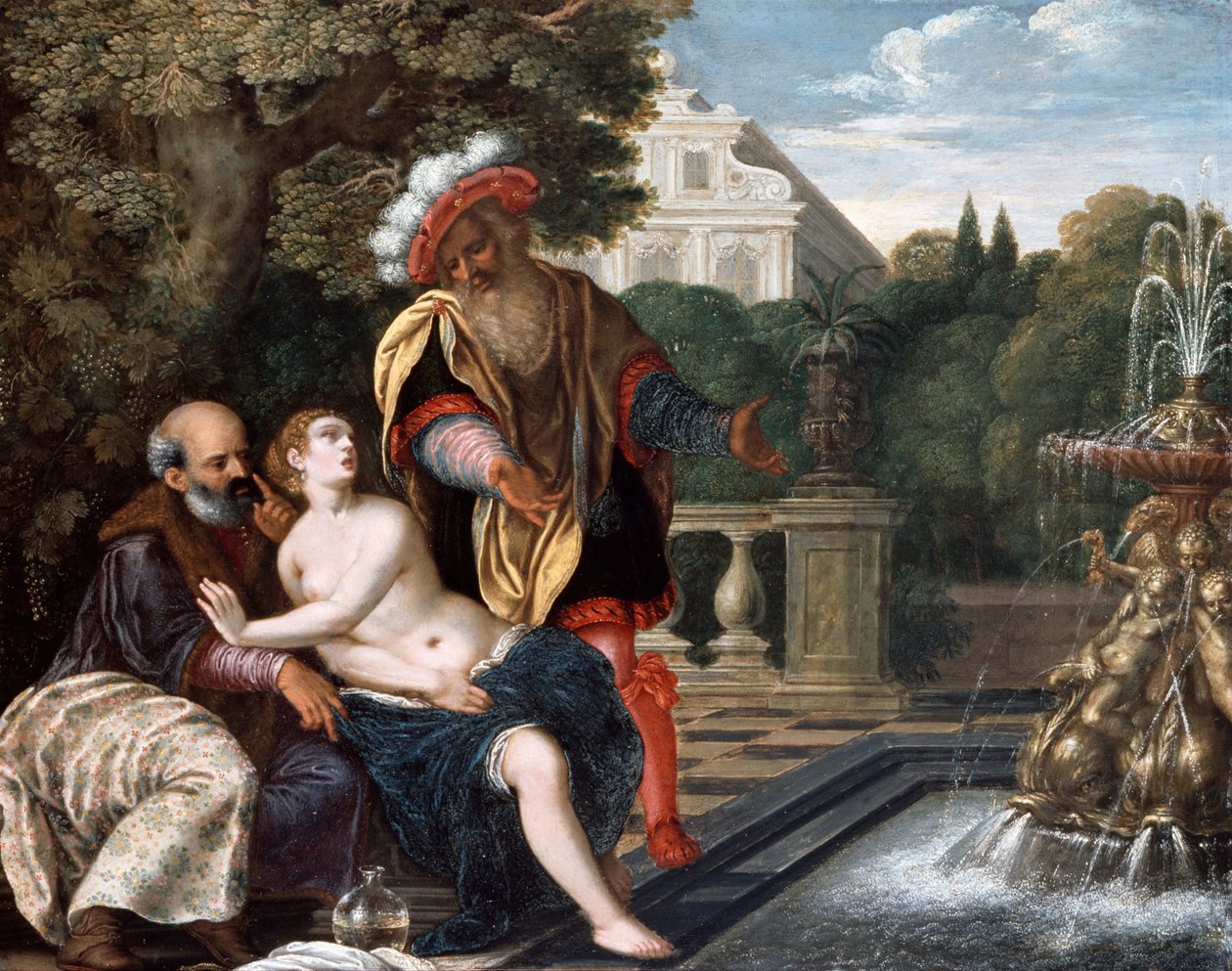 Susanna og de eldste av Jakob Ernst Thomann von Hagelstein