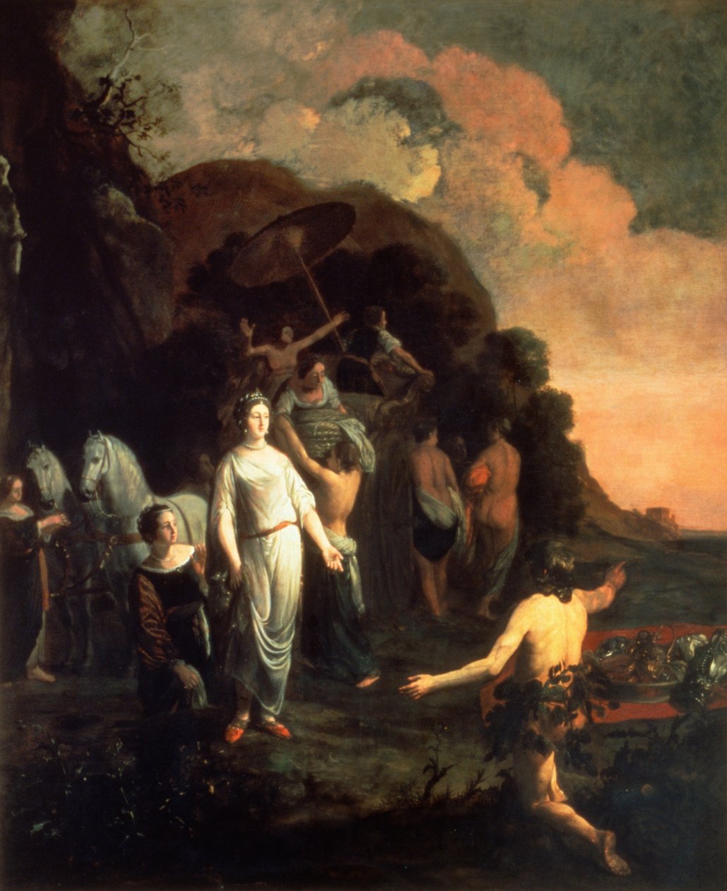 Odysseus og Nausicaa av Thomas de Keyser