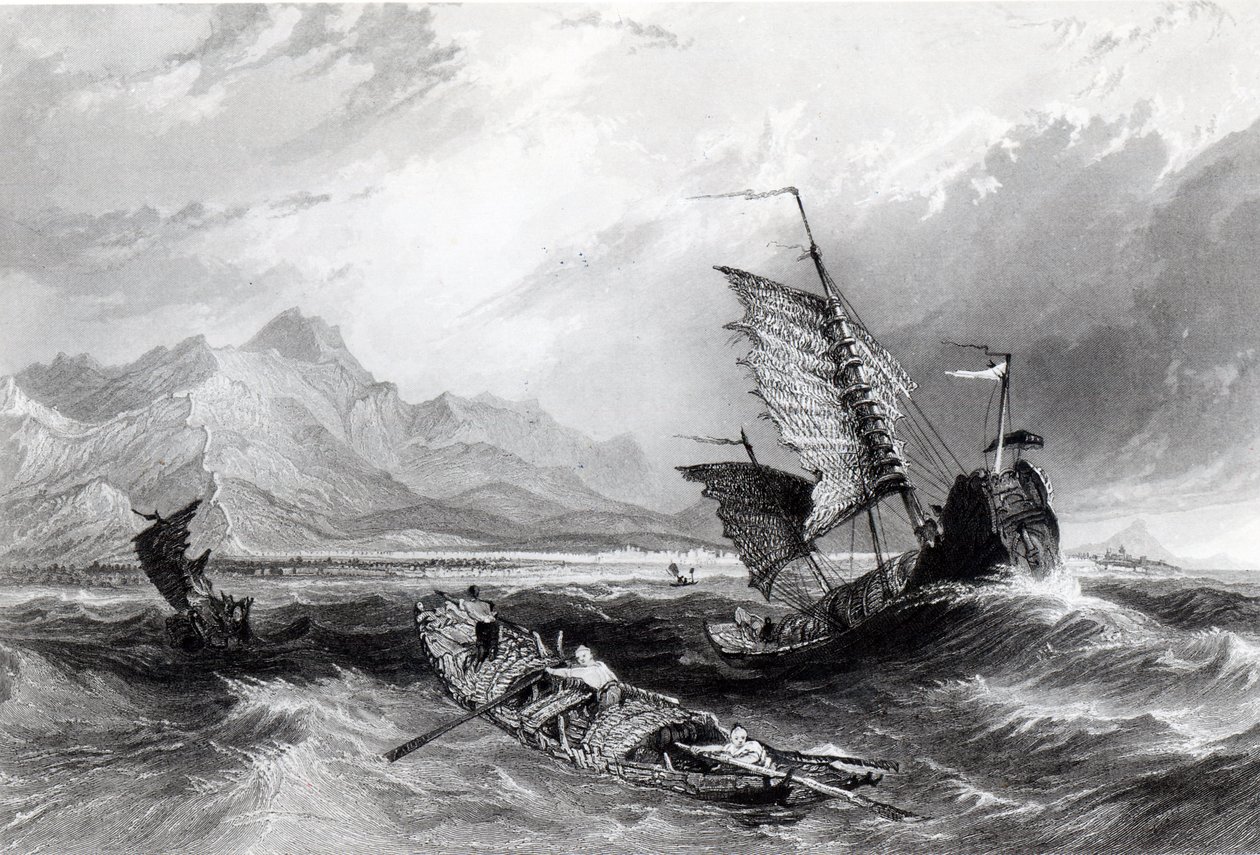 Oppsigelse av den kinesiske mur, Gulf of Pecheli, fra 