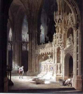 Helligdommen av Thomas Allom