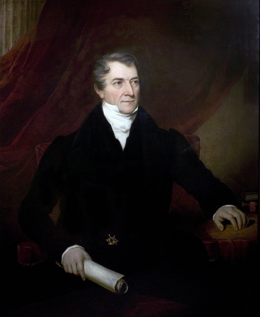 Lord Denman, ca. 1831-33 av Thomas Barber
