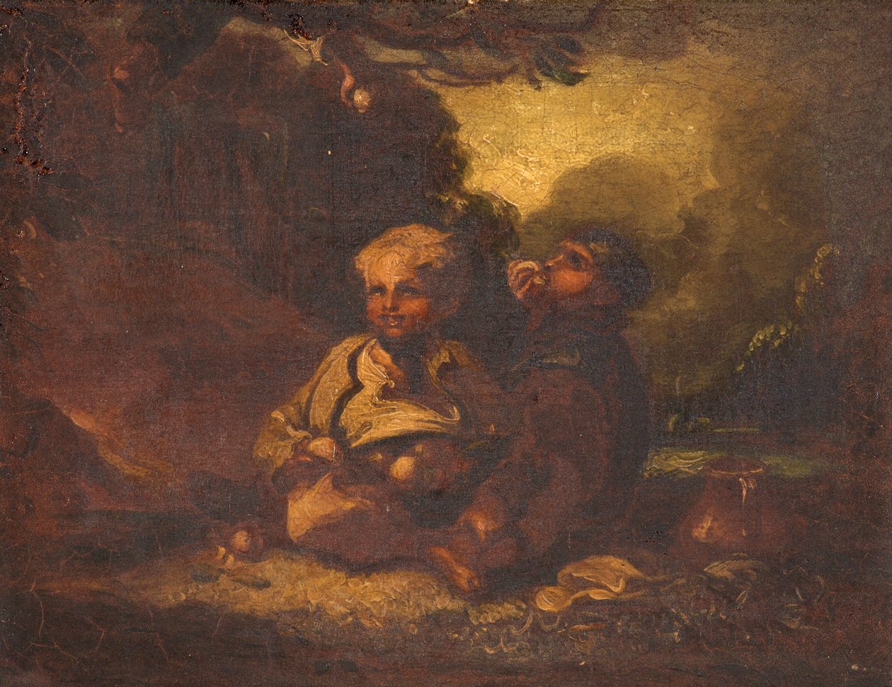 Gutter som stjeler epler av Thomas Barker of Bath
