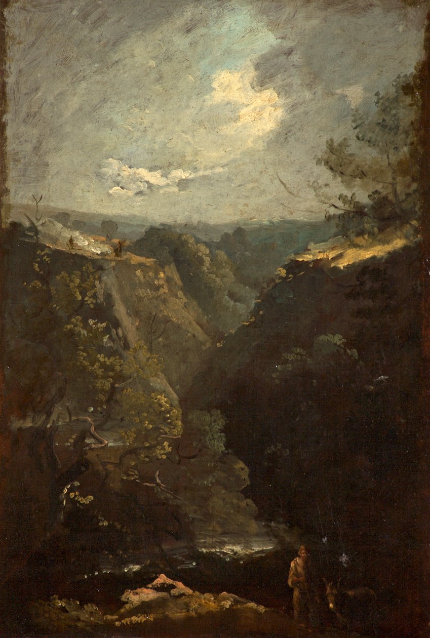 Wick Rocks, ca. 1824 av Thomas Barker of Bath