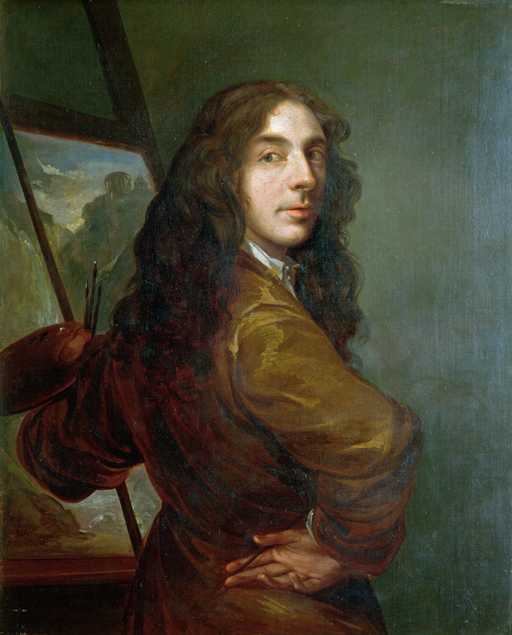 Selvportrett, ca. 1794 av Thomas Barker of Bath