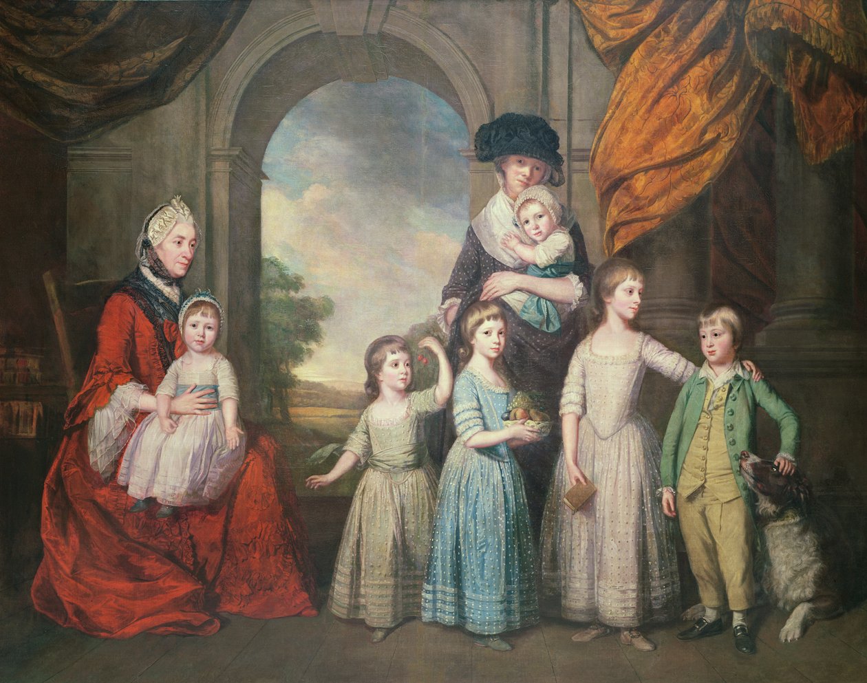Craven-familien av Thomas Beech