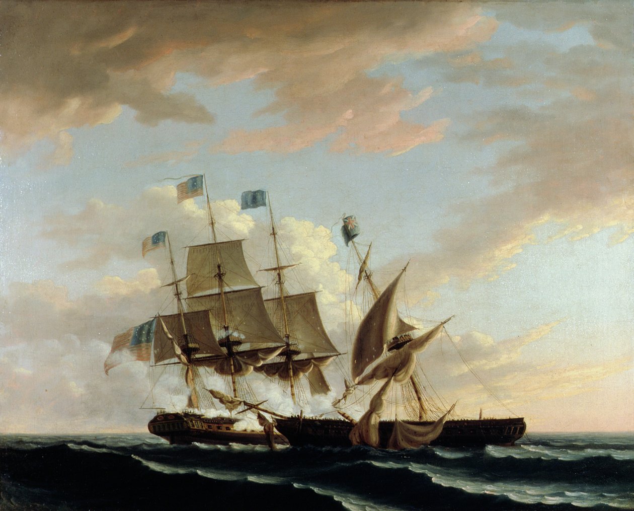 Grunnloven og Guerriere av Thomas Birch