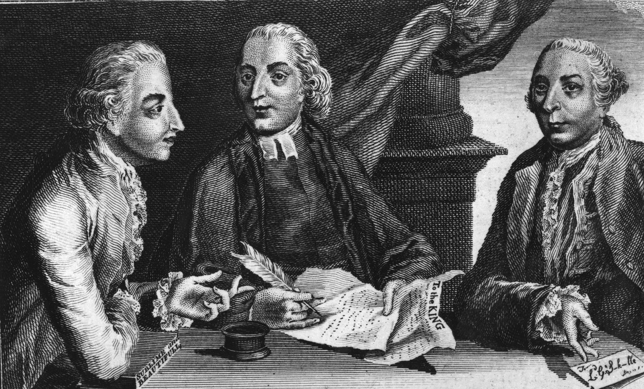 Junius, 1769 av Thomas Bonner