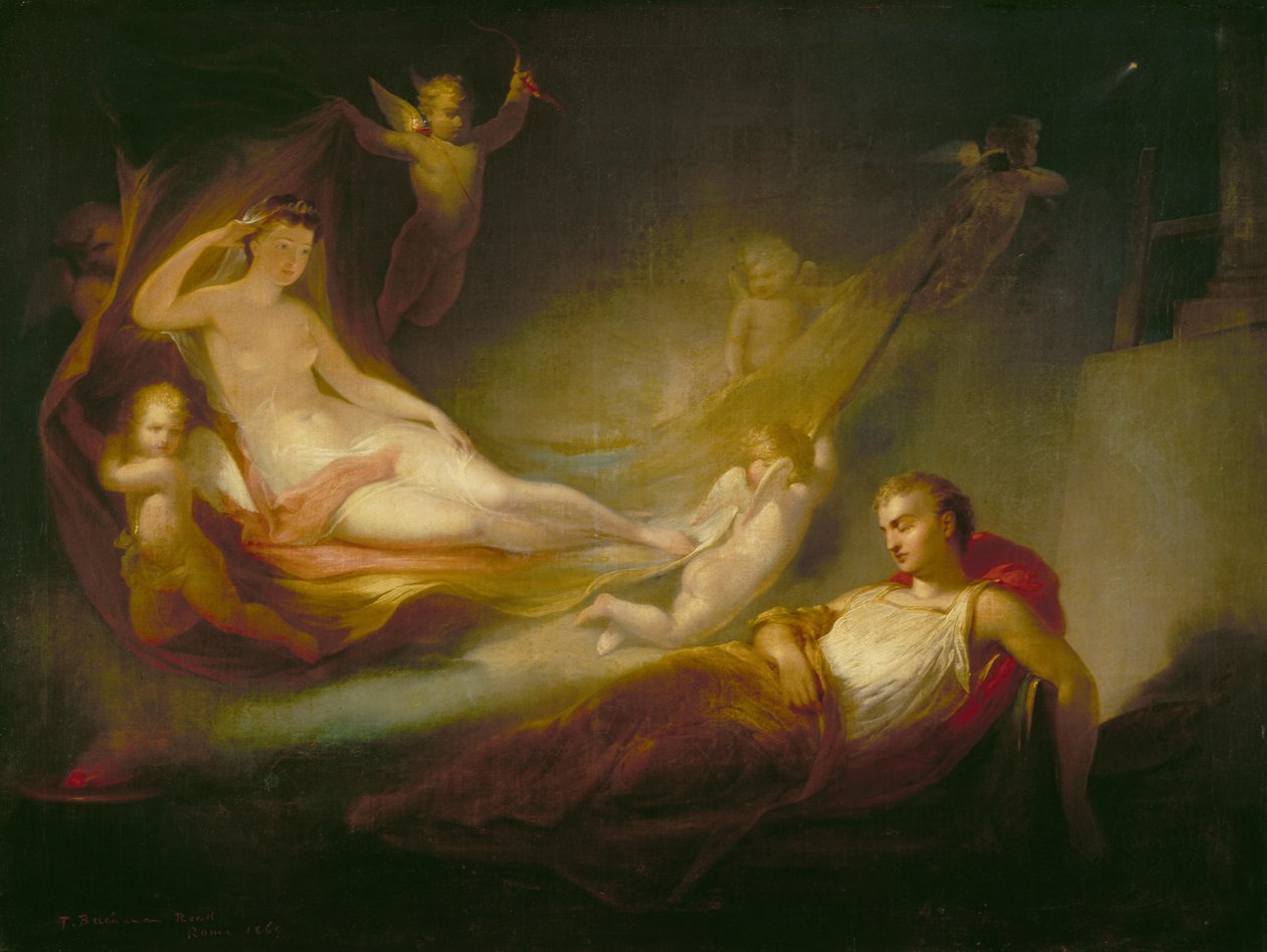 En malers drøm, 1869 av Thomas Buchanan Read