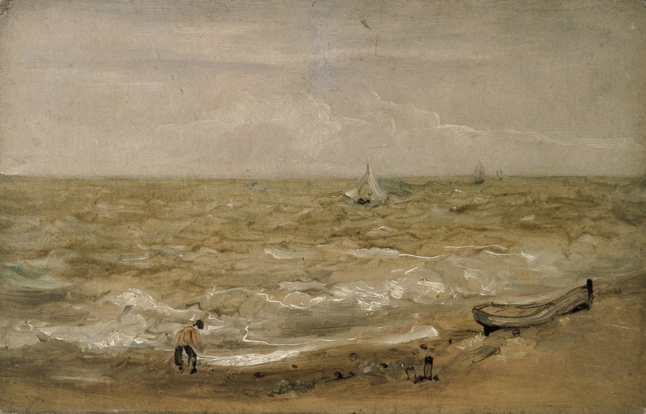 Strandscene av Thomas Churchyard