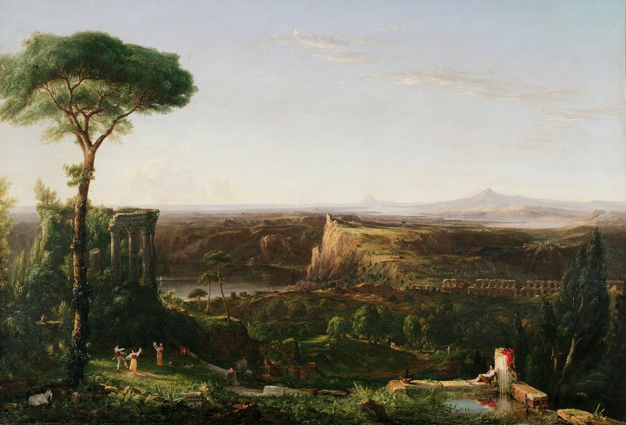 Italiensk scenekomposisjon, 1833 av Thomas Cole