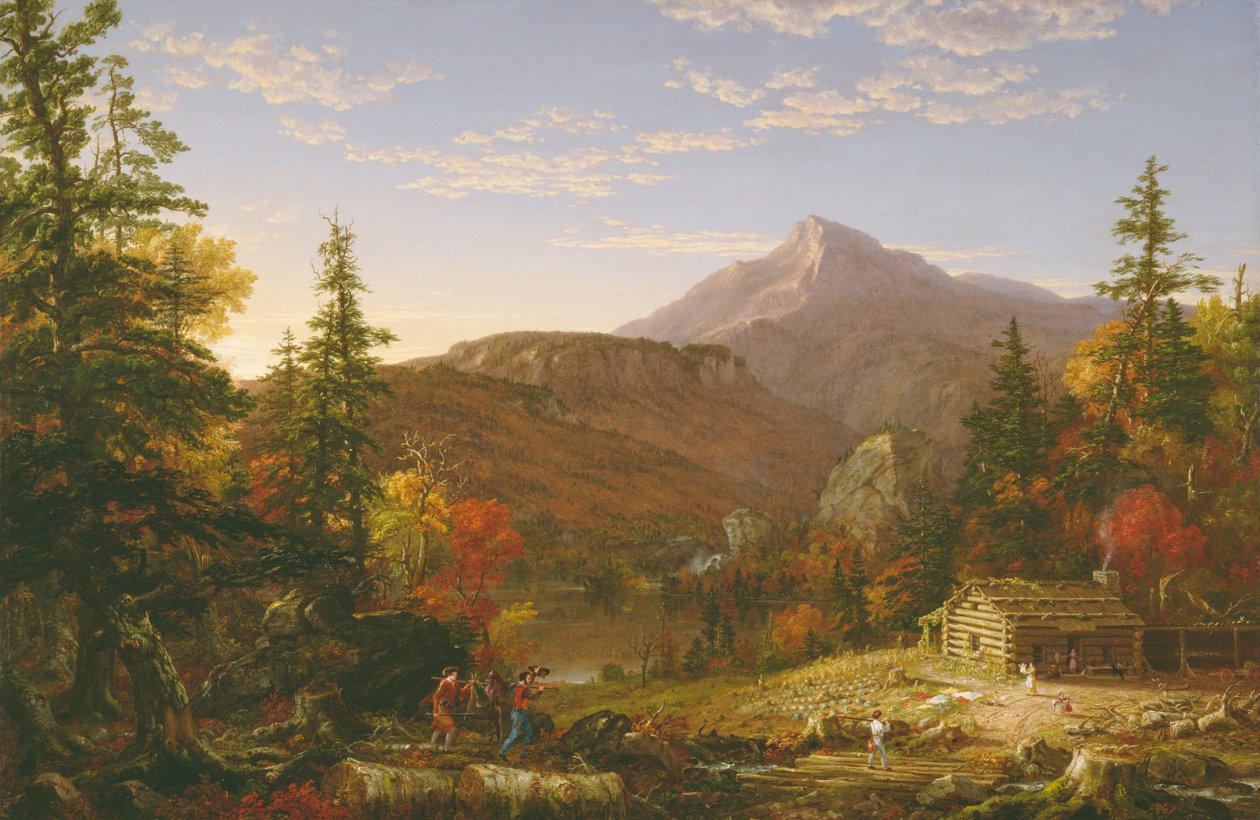 Jegeren kommer tilbake av Thomas Cole