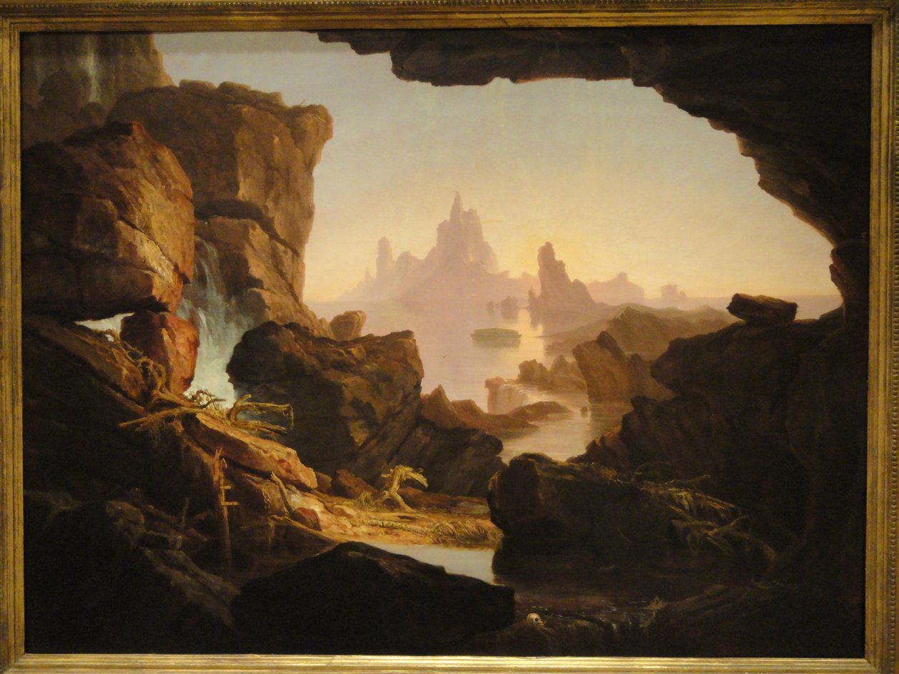 Subsidiering av vannflodens vann av Thomas Cole