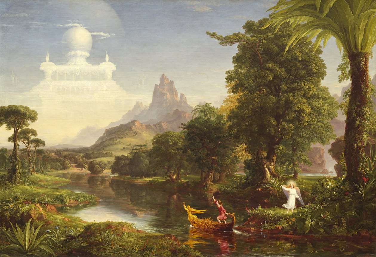 The Voyage of Life: Youth, 1842 av Thomas Cole