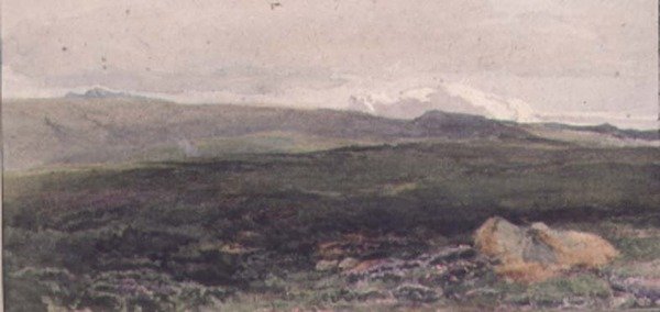 Åser nær Loch Awe, Twilight av Thomas Collier