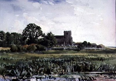 Lyminster Church, nær Arundel av Thomas Collier