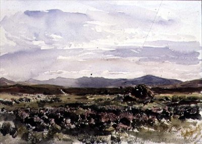 On the Hills, Dolwyddelan, Nord-Wales av Thomas Collier