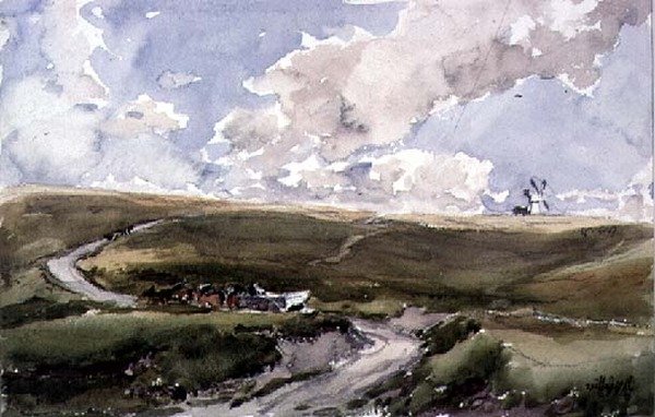 Sussex Downs av Thomas Collier