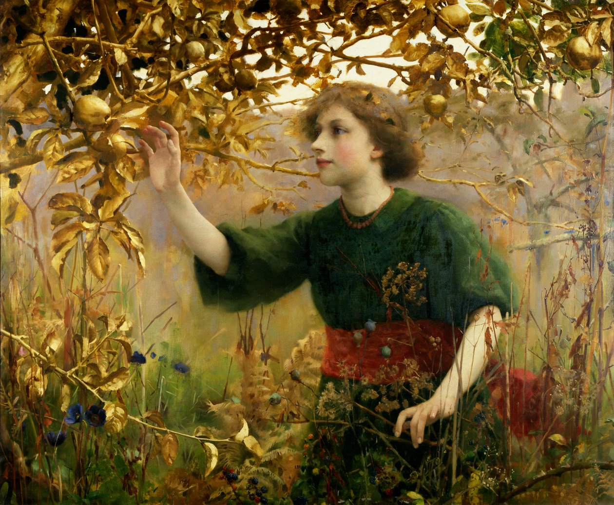 En gylden drøm, 1893 av Thomas Cooper Gotch