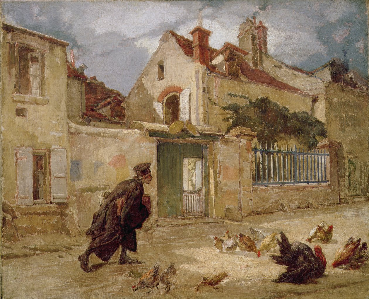 Advokat går til retten, 1859-60 av Thomas Couture