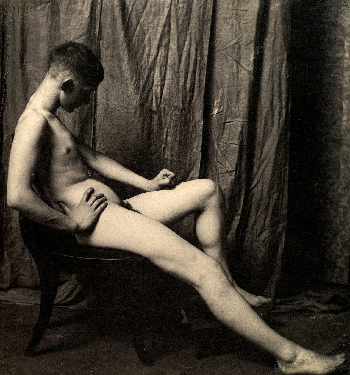 Nakenstudie av student Bill Duckett, 1889 av Thomas Eakins
