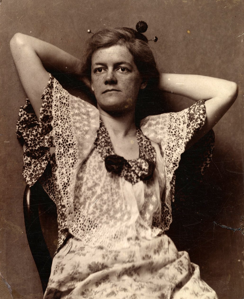 Portrett av Thomas Eakins" svigerinne, Elizabeth MacDowell Kenton, 1885 av Thomas Eakins