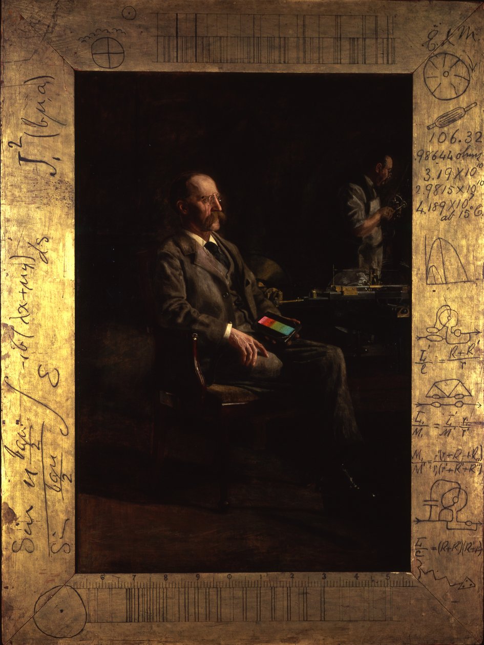 Professor Henry A. Rowland, 1897 av Thomas Eakins