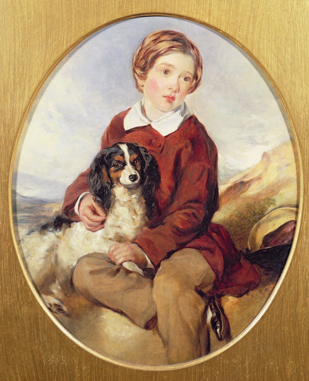 Kunstnerens sønn Walter av Thomas Crane