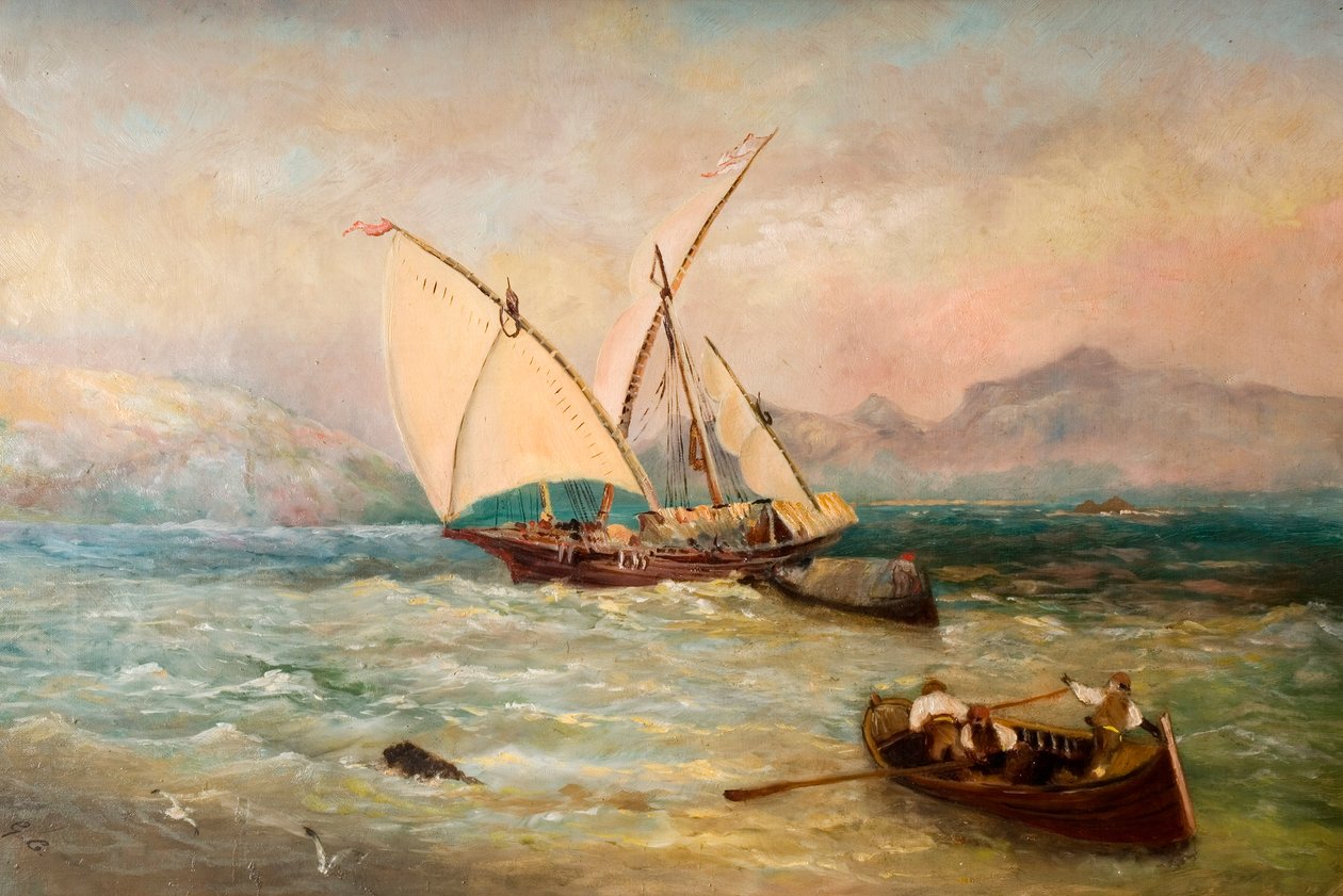 På Tees av Thomas Creswick