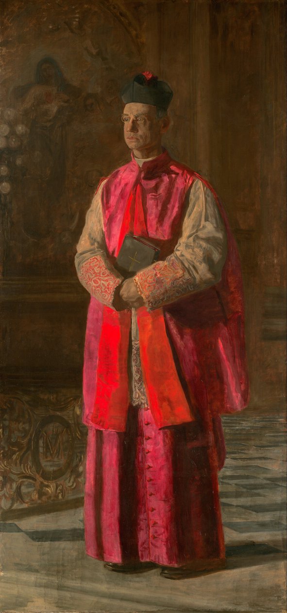 Monsignor James P. Turner av Thomas Eakins