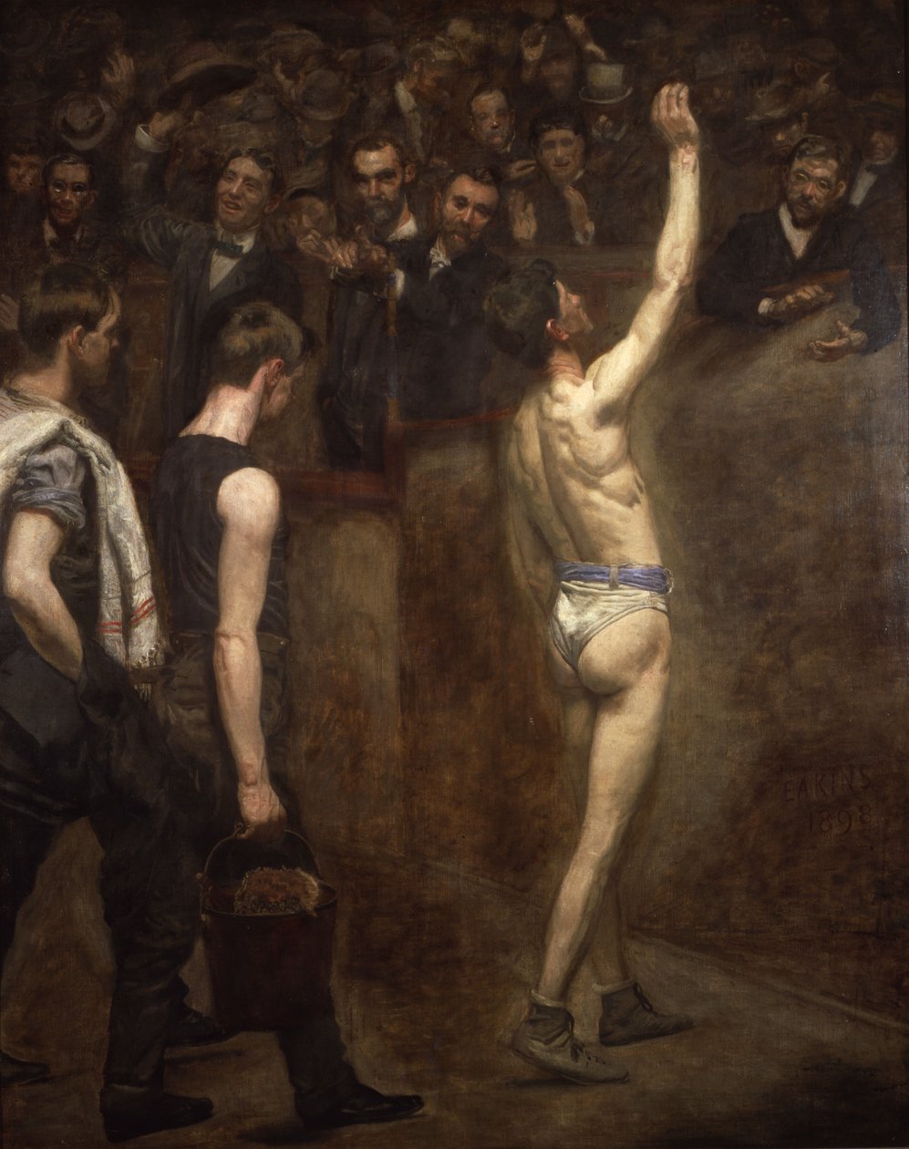 hyllet av Thomas Eakins