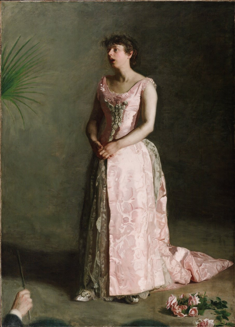 Konsertsangeren av Thomas Eakins