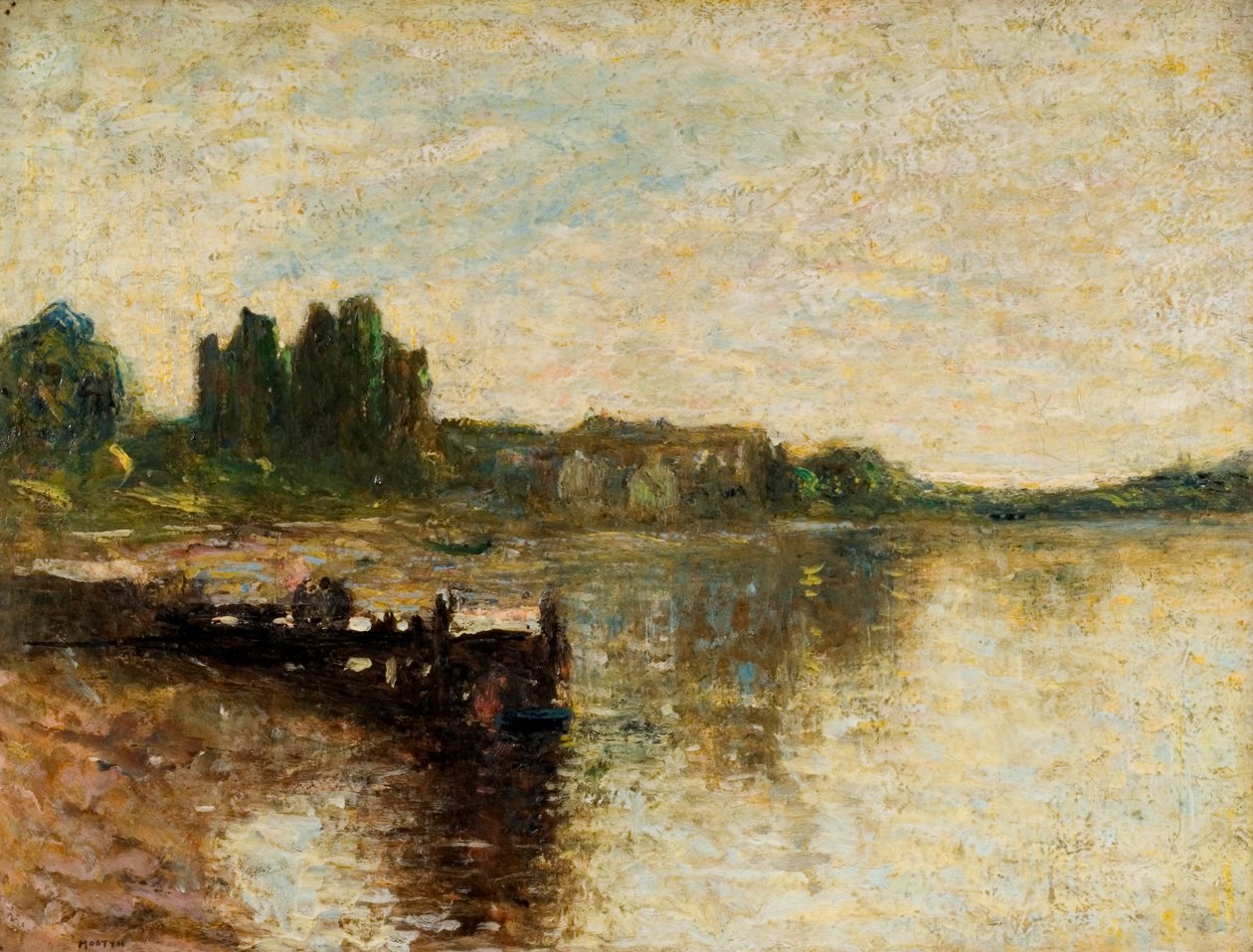 Kirkcudbright slott av Thomas Edwin Mostyn