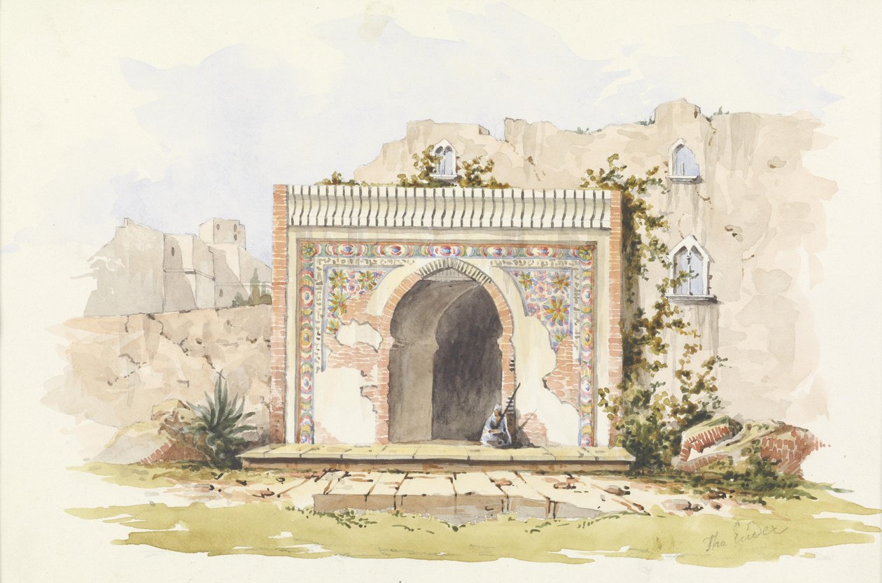 Bab el-Kasbah i Tanger av Thomas Ender
