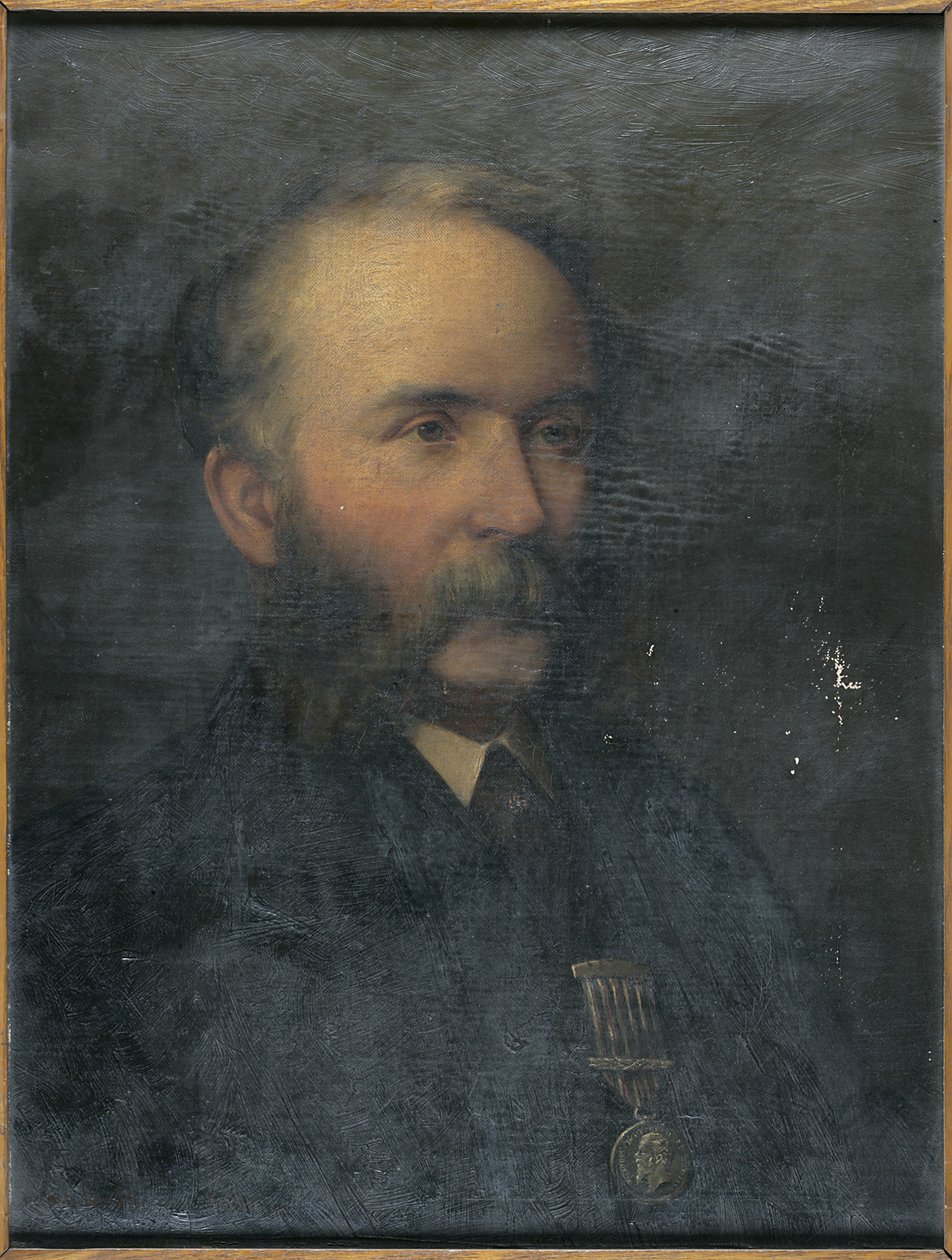 Portrett av kunstnerens far av Thomas Eyre Macklin