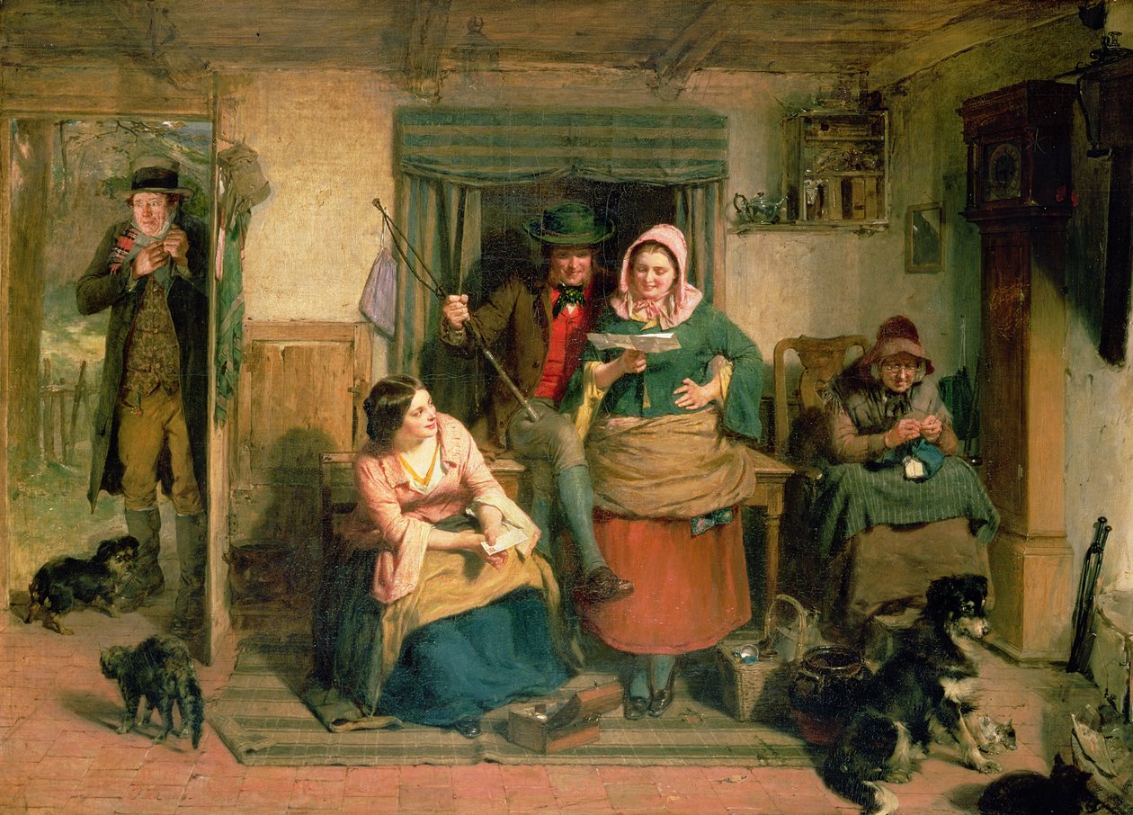 Lyttere hører aldri noe godt om seg selv av Thomas Faed
