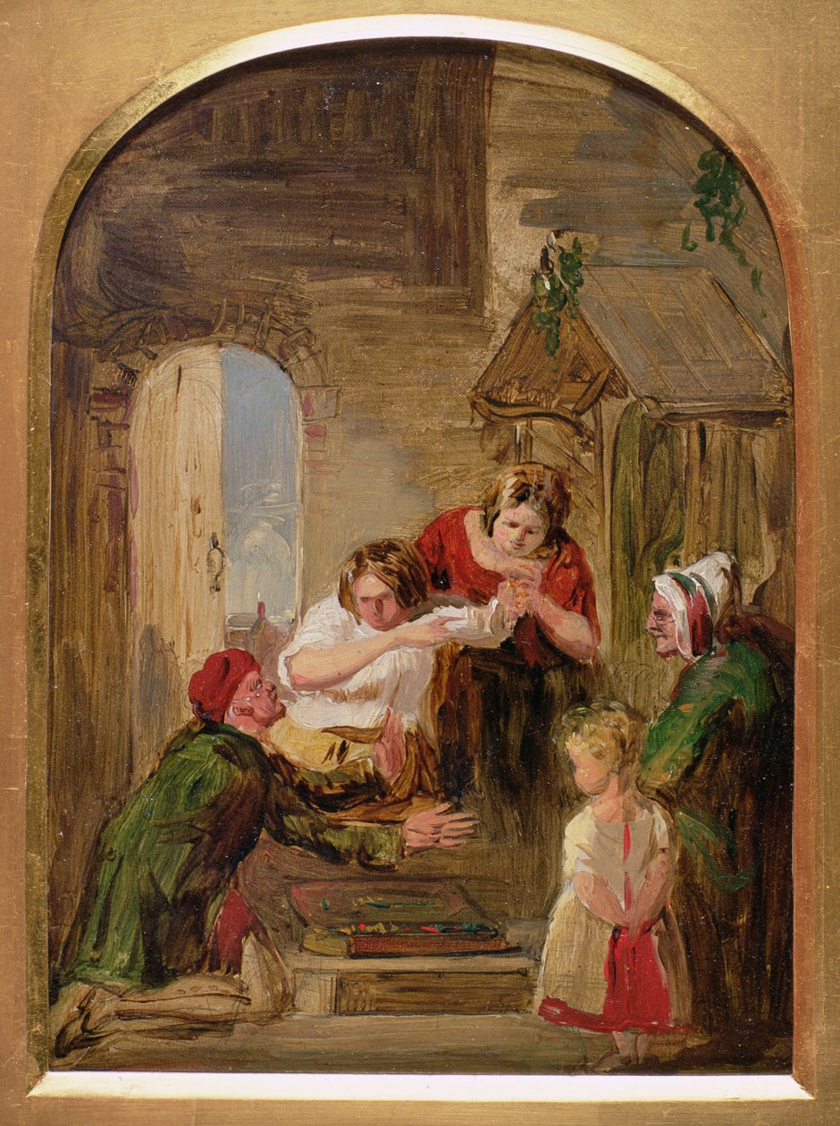 The Pedlar av Thomas Faed