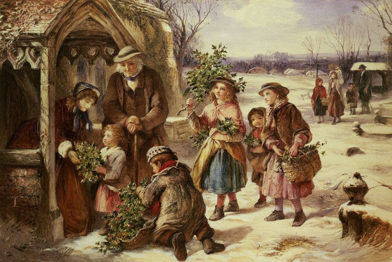 Julemorgen, 1865 av Thomas Falcon Marshall