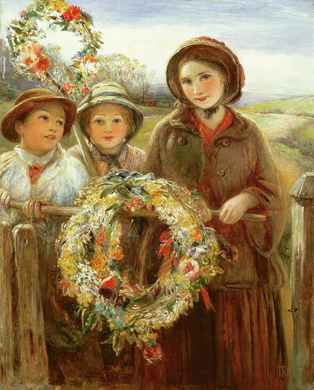 1. mai-kranser av Thomas Falcon Marshall