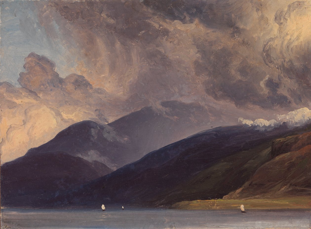 Fra Balestrand ved Sognefjorden av Thomas Fearnley