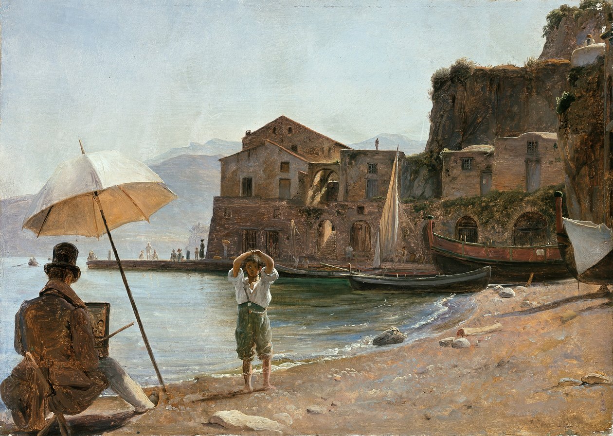 Maleren og gutten av Thomas Fearnley