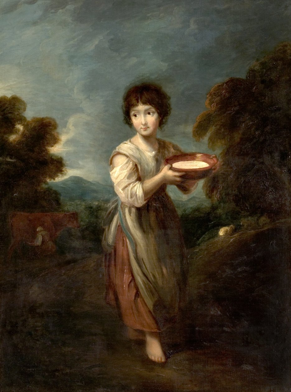En hyttejente av Thomas Gainsborough