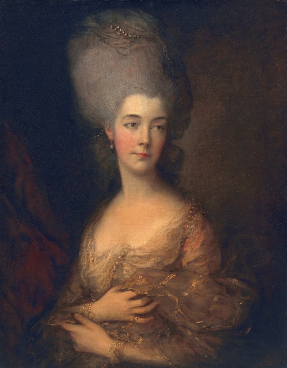 Anne, hertuginne av Cumberland, ca. 1777 av Thomas Gainsborough