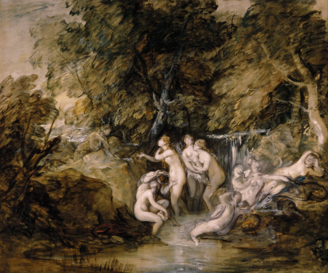 Diana og Actaeon av Thomas Gainsborough