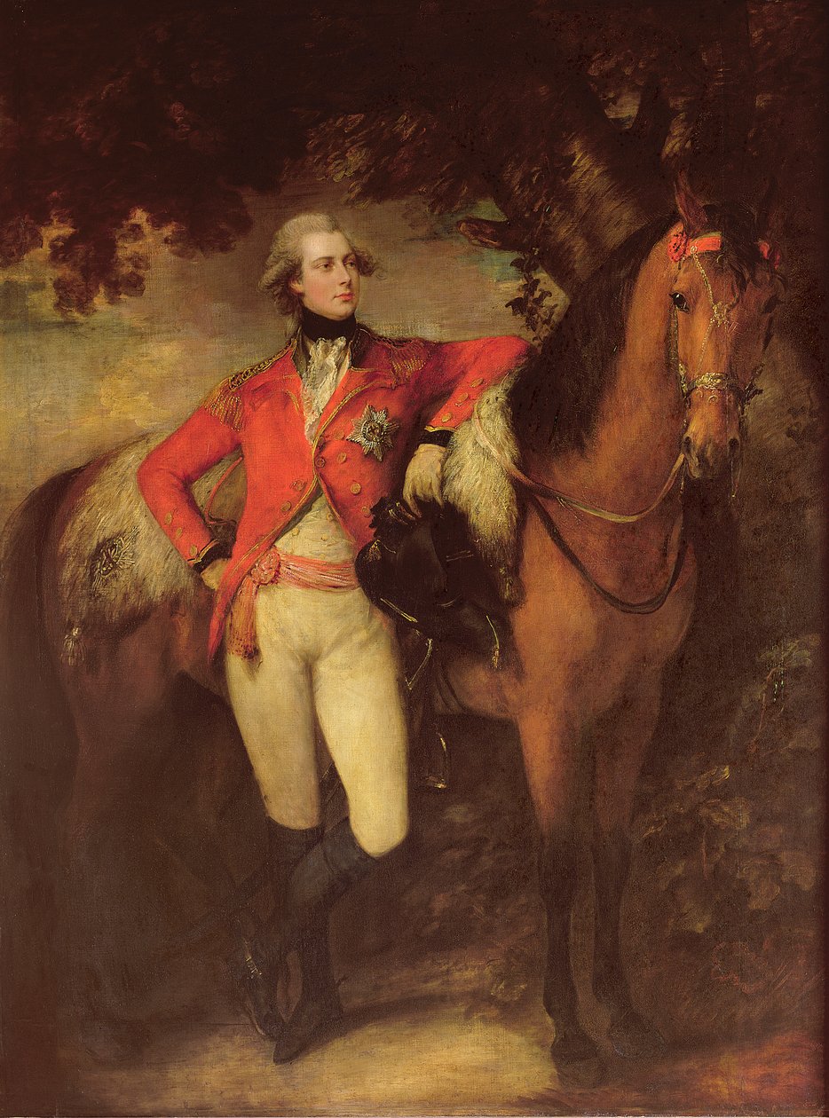 George IV, som prins av Wales, 1782 av Thomas Gainsborough